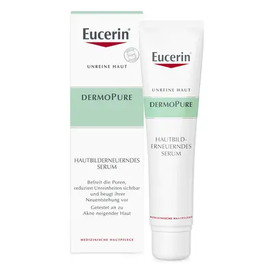 Eucerin DermoPure, crema esfoliante e levigante per acne e pelle con imperfezioni, 40 ml