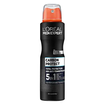 Loreal Paris Men Expert Deodorante spray CARBON PRO, 150 ml