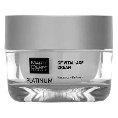 MartiDerm Platinum GF Vital Age Cream, crema rivitalizzante con effetto illuminante per pelli se