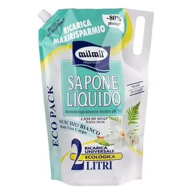 Sapone liquido Reserve al muschio bianco, 2000 ml, Milmil