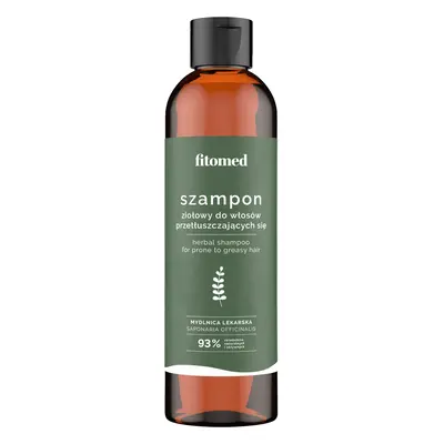 Fitomed, shampoo alle erbe per capelli grassi, saponaria, 250 g