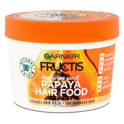 Garnier Fructis Maschera per capelli alla papaia, 396 ml