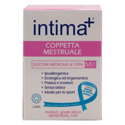 Intima+ Coppetta mestruale misura M, 1 pz