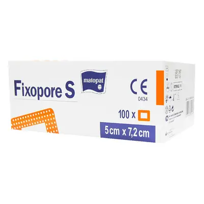 Matopat Fixopore S, medicazione adesiva in tessuto non tessuto, sterile, con tampone assorbente,