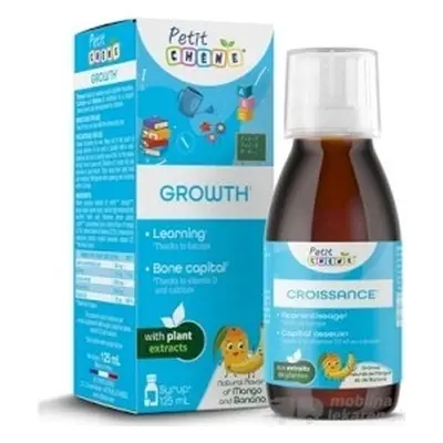 Petit CHENE GROWTH 1×125 ml, vitamine per bambini