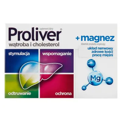 Proliver + Magnesio, 30 compresse, Alofarm