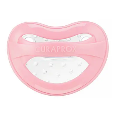 Curaprox Baby, succhietto in silicone, rosa, misura 1, 1-2,5 anni, 1 pezzo