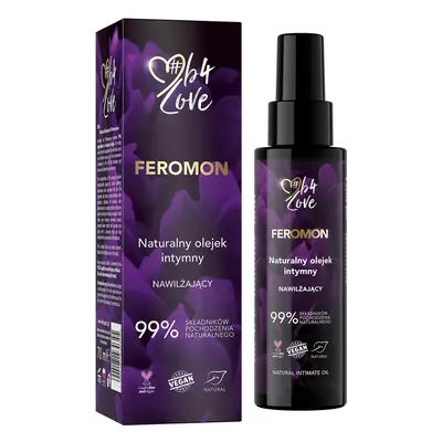 B4Love Pheromone, olio idratante intimo naturale, 70 ml