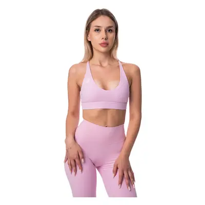 BrainMax reggiseno sportivo da donna con scollo, rosa Dimensione: XL