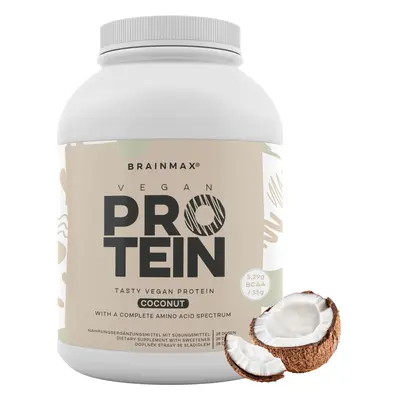 BrainMax Vegan protein, 1000 g Il sapore: Kokos