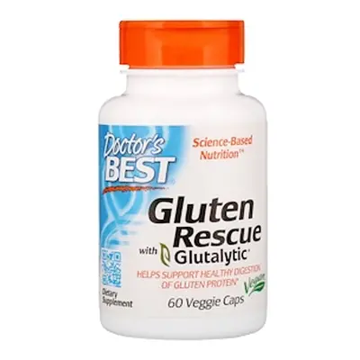 Doctor's Best Gluten Rescue con glutalitico, 60 capsule vegetali