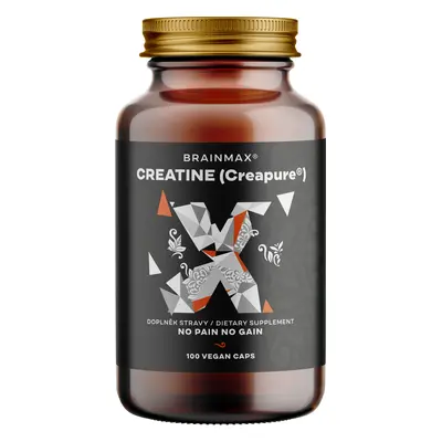 BrainMax Creatine Creapure®, creatina monoidrato, 875 mg, 100 capsule vegetali