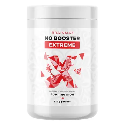 BrainMax NO Booster Extreme, Arginina, Citrullina, Ornitina, 510 g