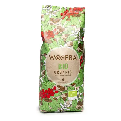 Woseba - Caffè biologico in grani, 1 kg