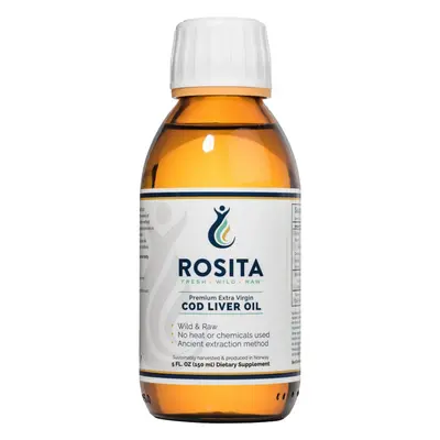 Rosita Olio di fegato di merluzzo extravergine Rosita, 150 ml