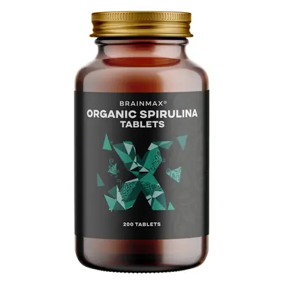 BrainMax Spirulina BIO, compresse Numero di capsule: 200 tablet