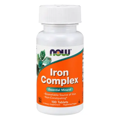 Now® Foods NOW Iron Complex (ferro), 100 compresse