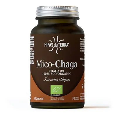 Hifas da Terra Mico-Chaga, supporto immunitario, BIO, 70 capsule