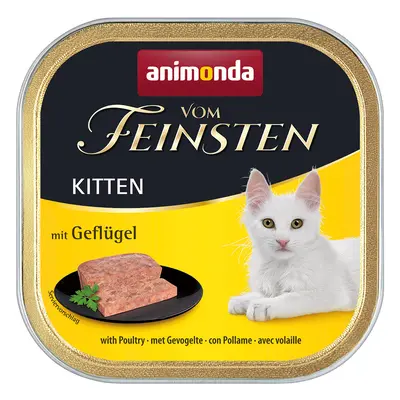 Animonda vom Feinsten Gattini 36 x 100 g Alimento umido per gattini - Pollame