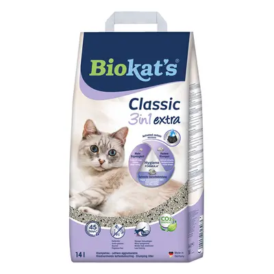 Lettiera Biokat’s Classic 3in1 Extra - Set %: 2 x 14 L