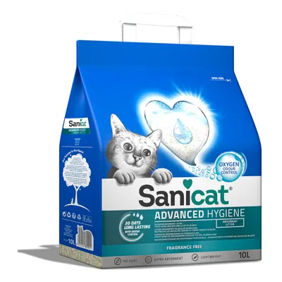 Lettiera Sanicat Advanced Hygiene - 10 L (ca.4,3 kg)