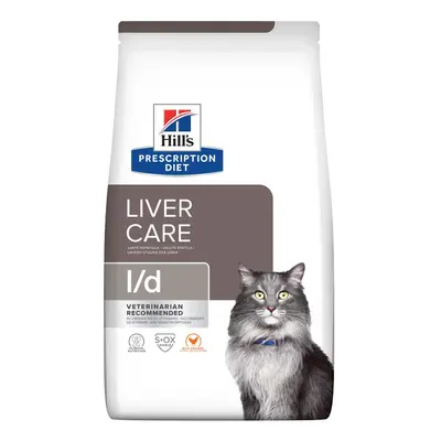 Hill's Prescription Diet l/d Liver Care con Pollo secco per gatto - 1,5 kg