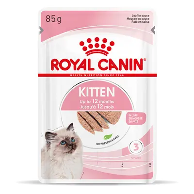 Royal Canin Kitten umido in Mousse per gatti - Set %: 48 x 85 g