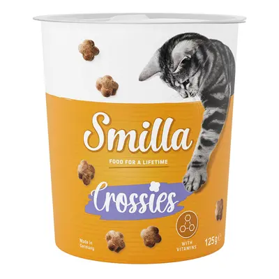 Smilla Crossies Snack vitaminici per gatti - Set %: 3 x 125 g