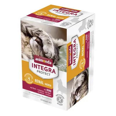 Animonda Integra Protect Adult Renal Vaschetta umido per gatto - 6 x 100 g Manzo