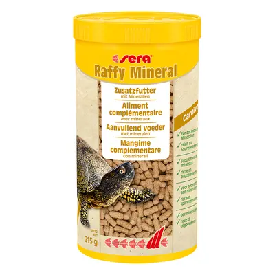 Sera Raffy Mineral Mangime per tartarughe acquatiche - 215 g