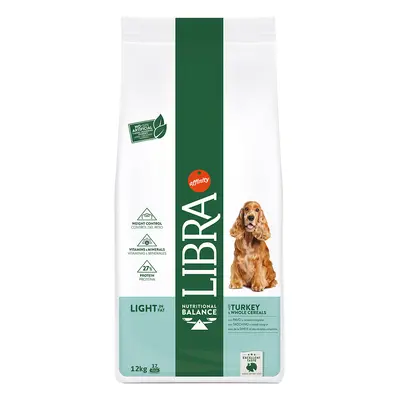 Libra Dog Light con Tacchino Crocchette per cane - 12 kg