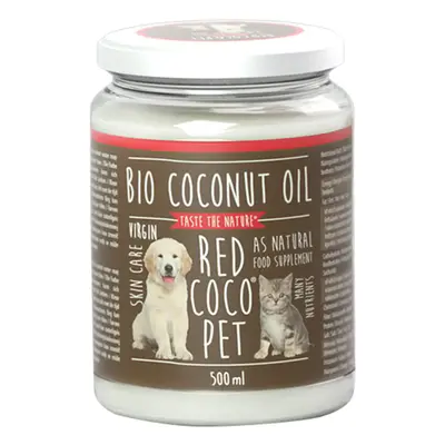 Olio di cocco vergine BIO per animali - 500 ml