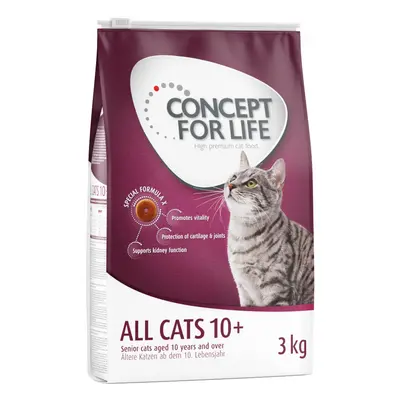 Concept for Life All Cats 10+ - ricetta migliorata! - 3 kg