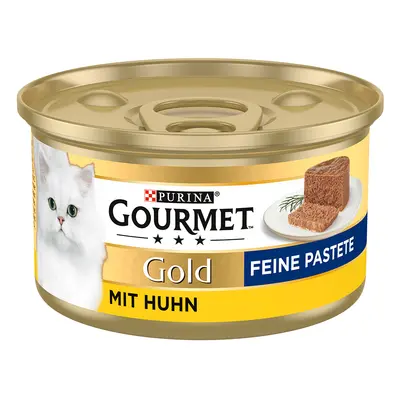 Gourmet Gold Mousse 48 x 85 g Alimento umido per gatti - Pollo