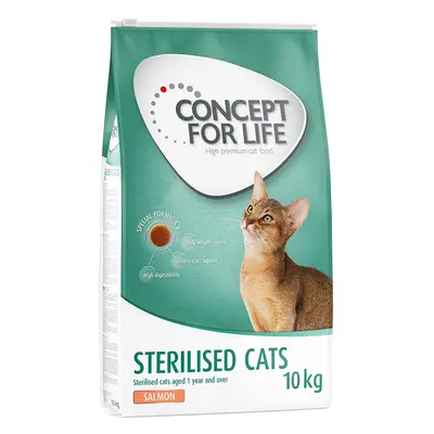 Concept for Life Sterilised Cats Salmone Crocchette per gatti - Set %: 2 x 10 kg