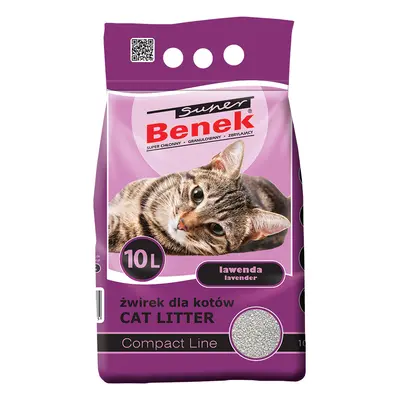 Lettiera Super Benek Compact Lavanda - 10 L (ca. 8 kg)