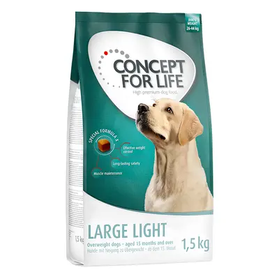 Concept for Life Large Light Crocchette per cani - 1,5 kg