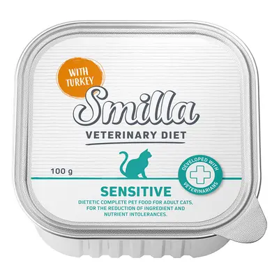 Smilla Veterinary Diet Sensitive Tacchino umido per gatto - Set %: 24 x 100 g