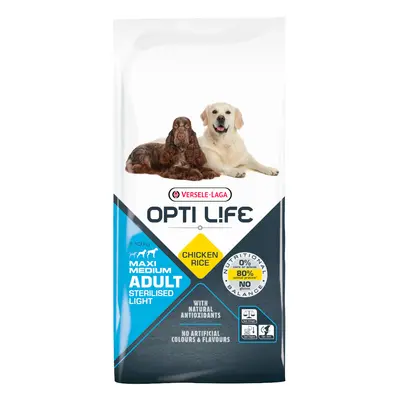 Opti Life Adult Sterilised Light Medium & Maxi Crocchette per cani - 12,5 kg