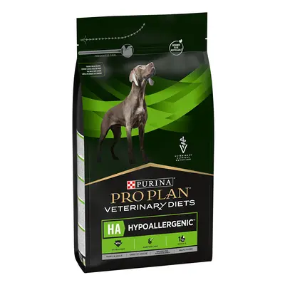 PURINA PRO PLAN Veterinary Diets HA Hypoallergenic Crocchette per cane - Set %: 2 x 3 kg