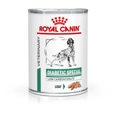 Royal Canin Diabetic Special Low Carbohydrate Veterinary Mousse umido per cane - 12 x 410 g