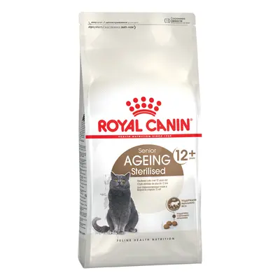 Multipack risparmio! 2 x Royal Canin Feline Crocchette per gatti - 2 x 4 kg Senior Ageing Steril