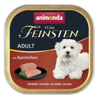 Animonda Vom Feinsten Adult Senza Cereali 6 x 150 g Alimento umido per cane - Coniglio