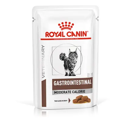 Royal Canin Gastrointestinal Moderate Calorie Feline Veterinary umido gatto - Set %: 24 x 85 g