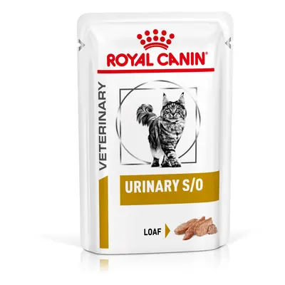 Royal Canin Urinary S/O Feline Veterinary umido in Mousse per gatti - 12 x 85 g