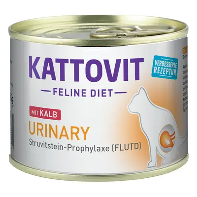 Kattovit Urinary Calcoli Struvite 6 x 185 g - Vitello