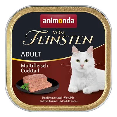 Animonda vom Feinsten Adult 32 x 100 g Alimento umido per gatti - Cocktail Multi-carne