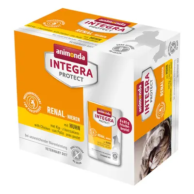 Animonda Integra Protect Adult Renal 8 x 85 g umido per gatto - con Pollo