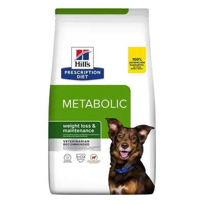 Multipack risparmio! 2 x Hill's Prescription Diet Crocchette cani - 2 x 12 kg Metabolic Agnello 