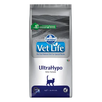 Farmina Vet Life Ultrahypo Feline Formula Crocchette gatto - Set %: 2 x 2 kg